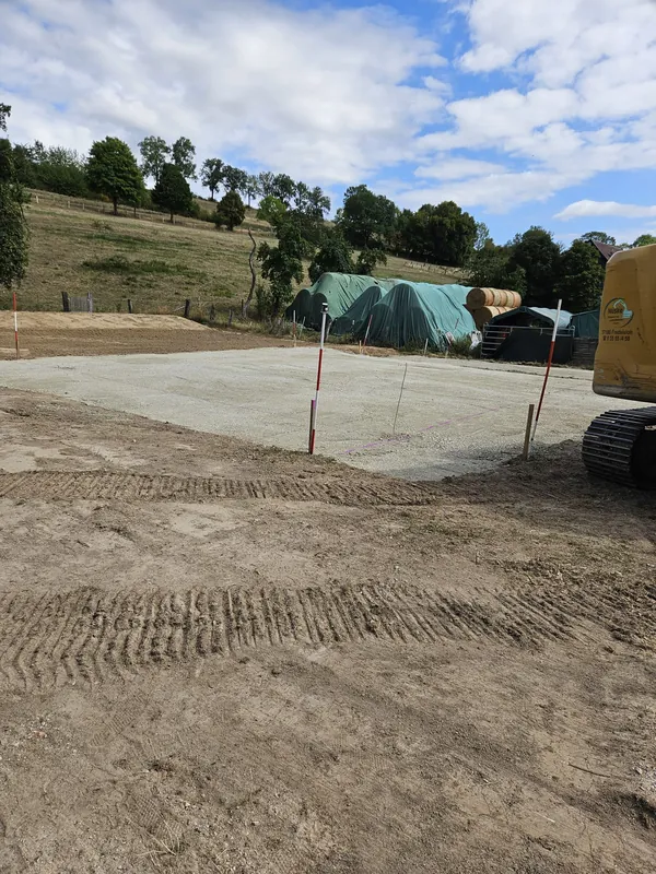 Erdarbeiten baustellenvorbereitung