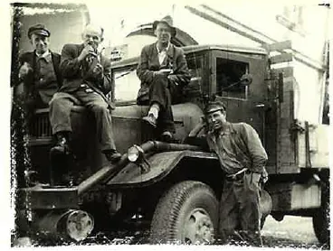 Historischer militaer lkw
