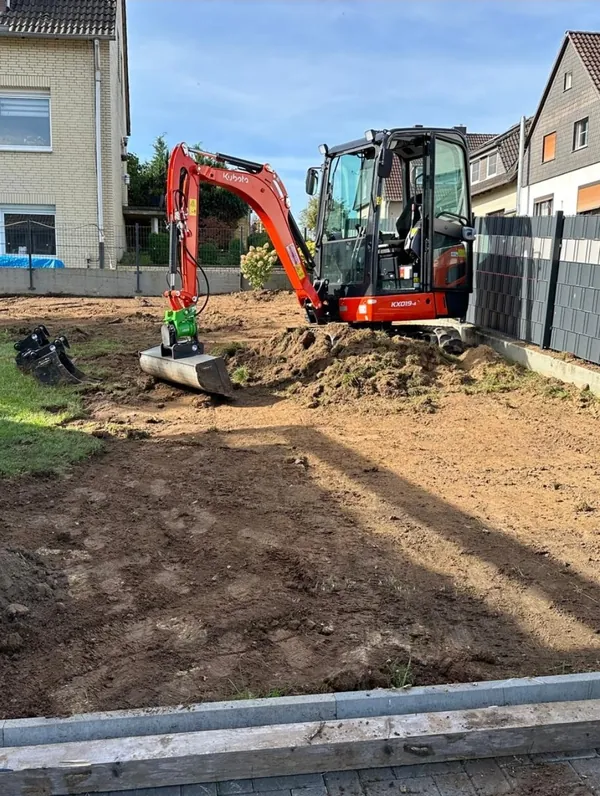Kubota kx019 landschaftsbau
