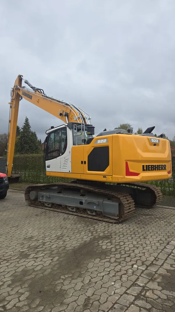 Liebherr r922 langarm 15 80m