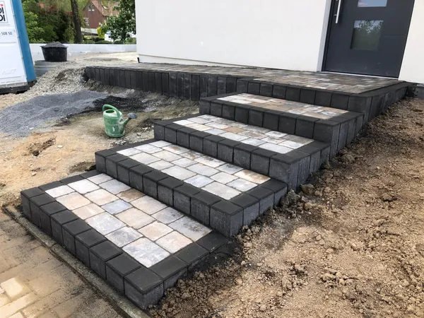 Wegebau stufenanlage