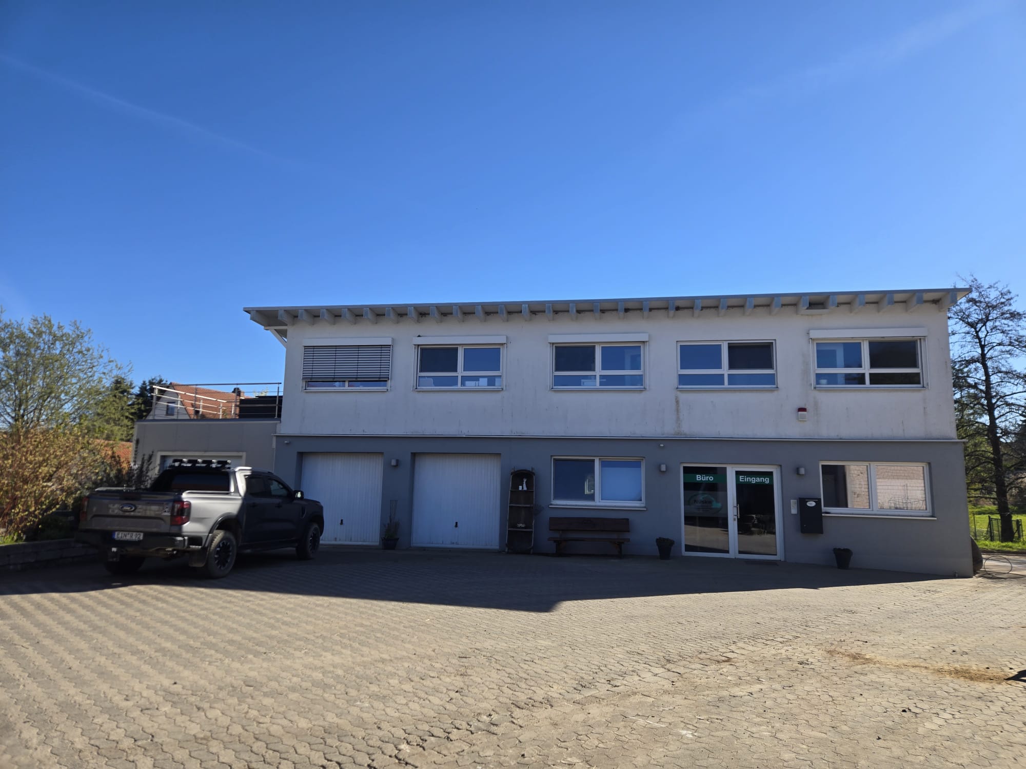 Bürogebäude der Nüske Transport und Landschaftsbau GmbH